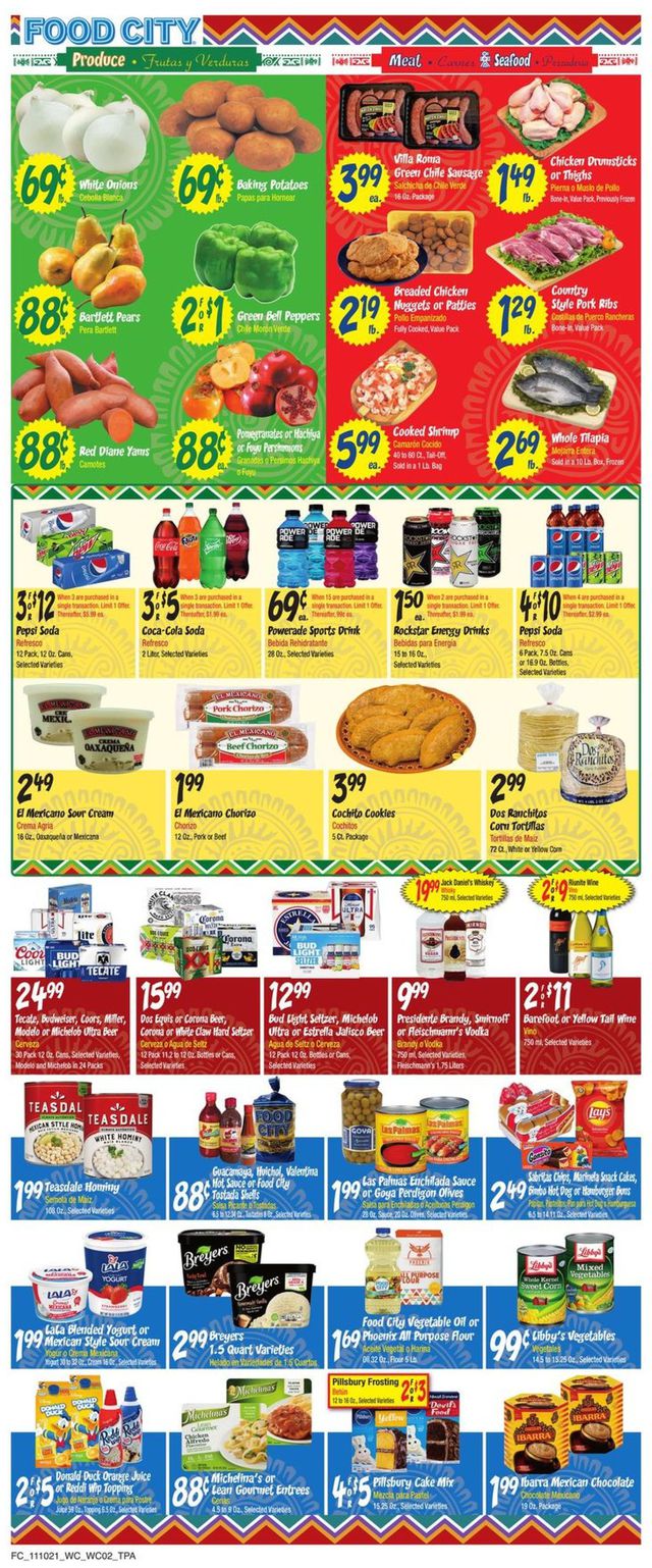 Food City Ad from 11/10/2021