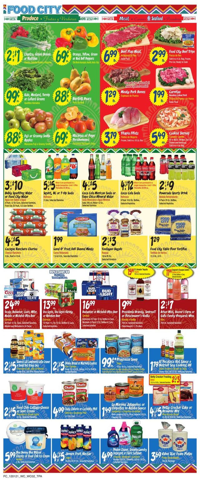 Food City Ad from 12/01/2021
