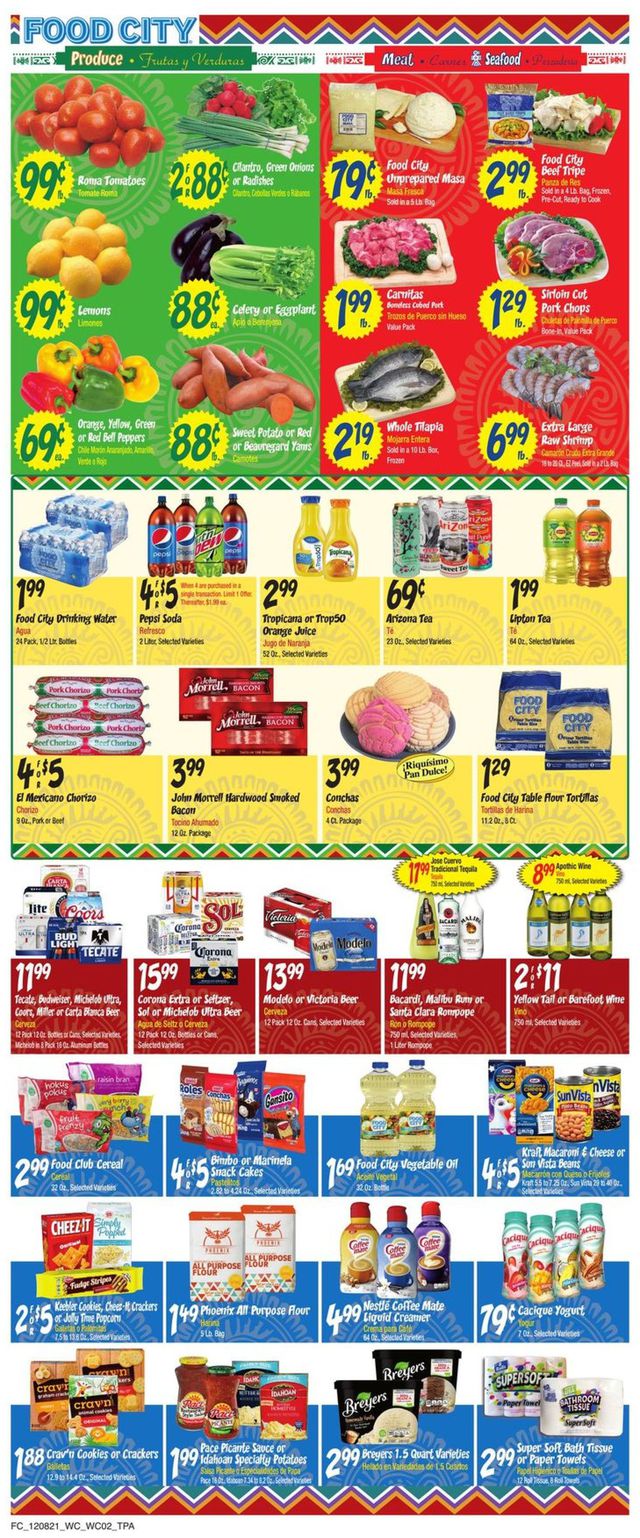 Food City Ad from 12/08/2021