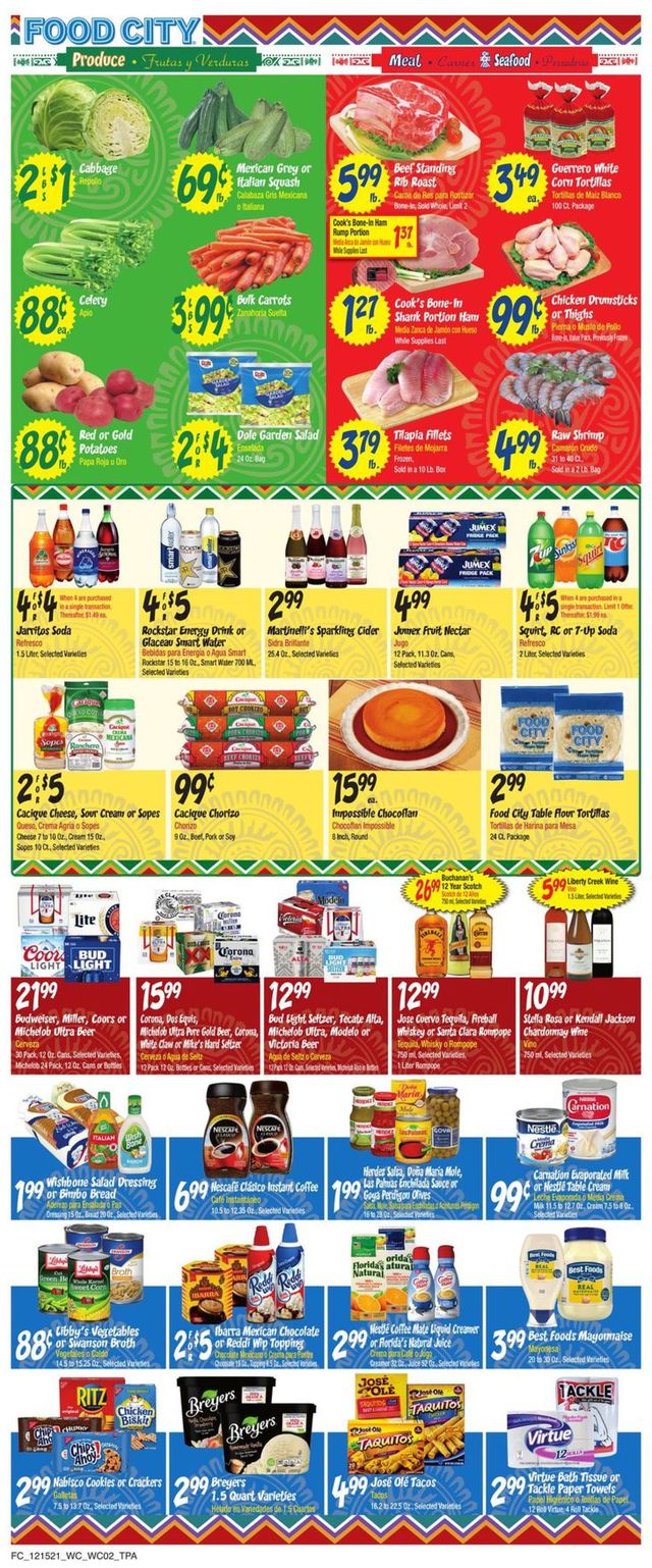 Food City Ad from 12/15/2021