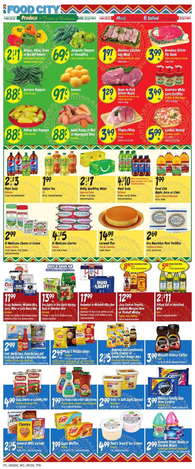 Food City Ad from 02/02/2022
