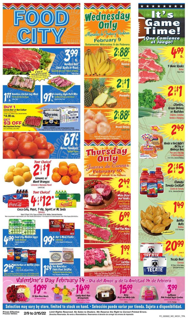 Food City Ad from 02/09/2022