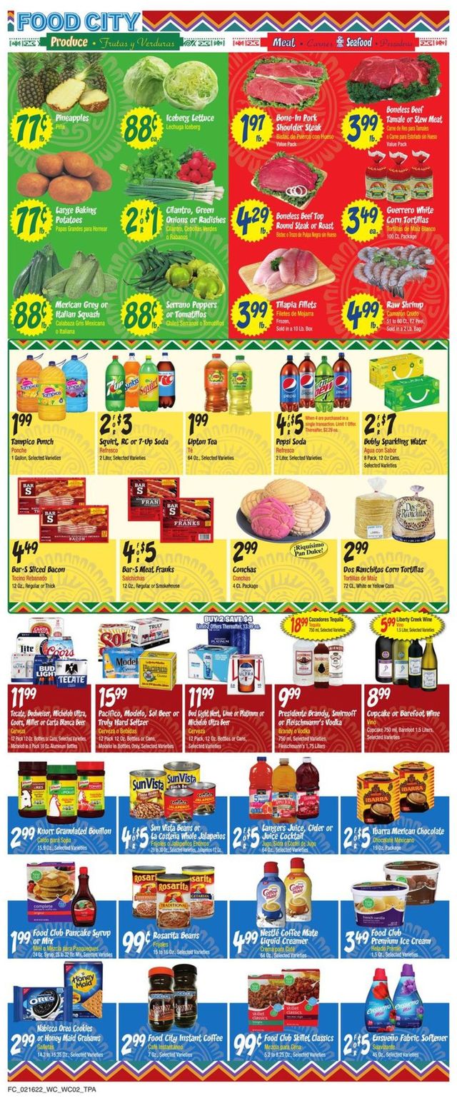 Food City Ad from 02/16/2022