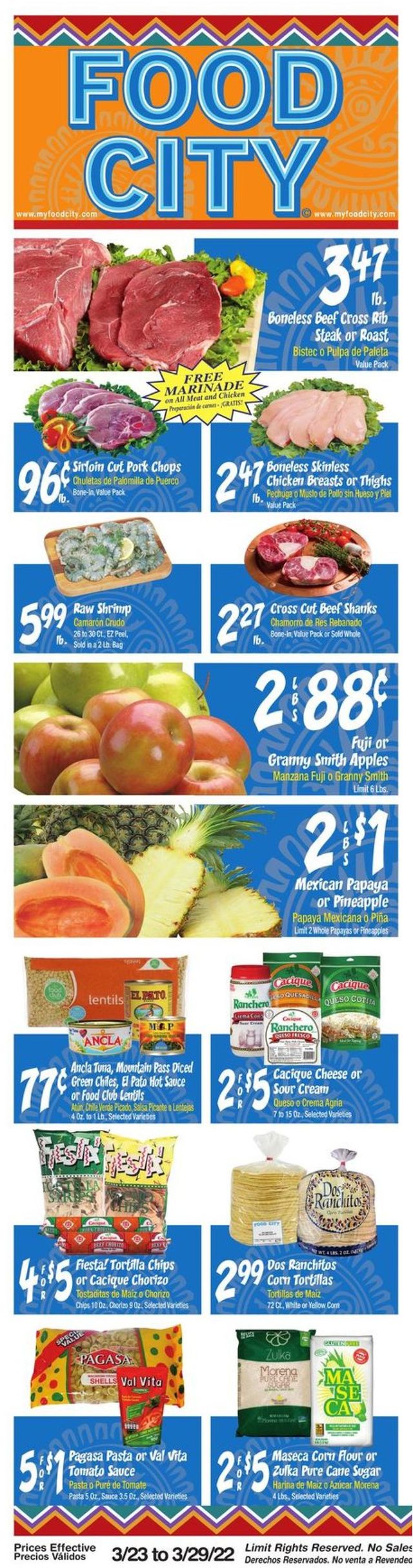 Food City Ad from 03/23/2022