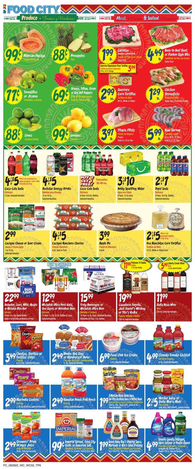 Food City Ad from 06/29/2022