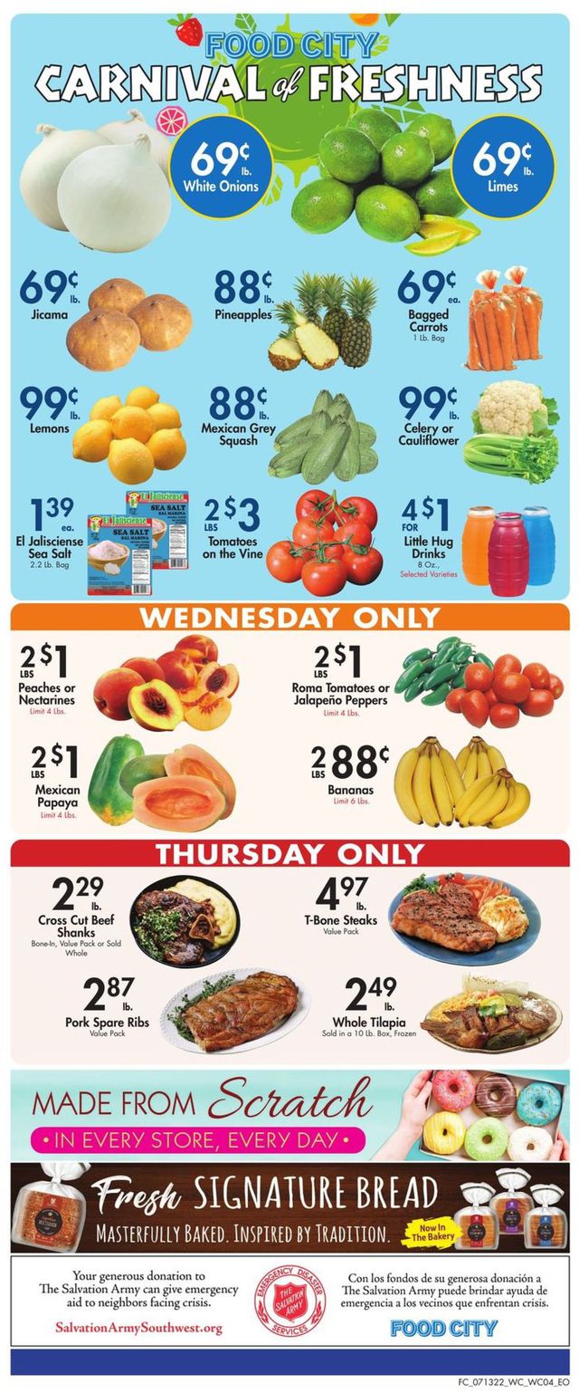 Food City Ad from 07/13/2022