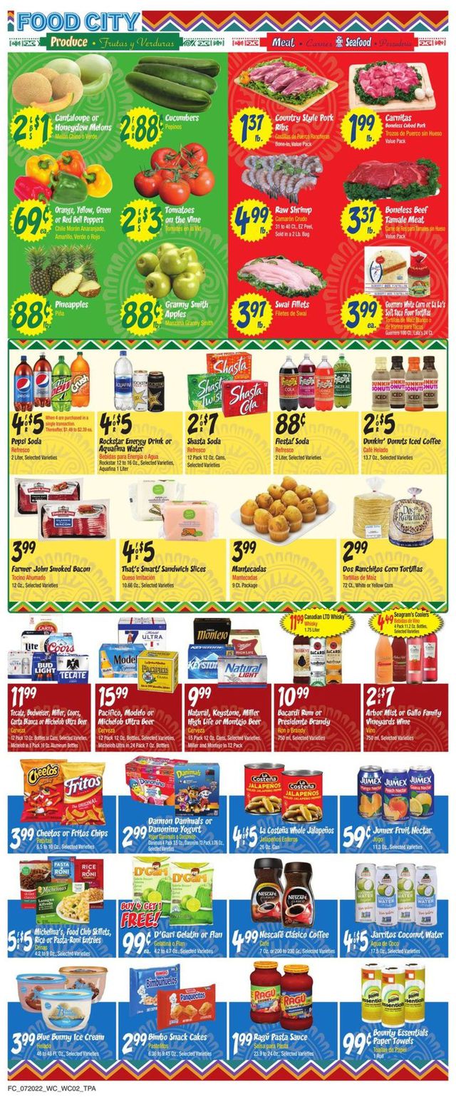 Food City Ad from 07/20/2022