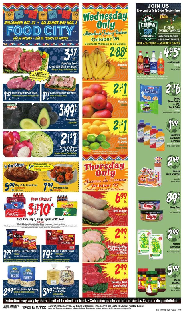 Food City Ad from 10/26/2022