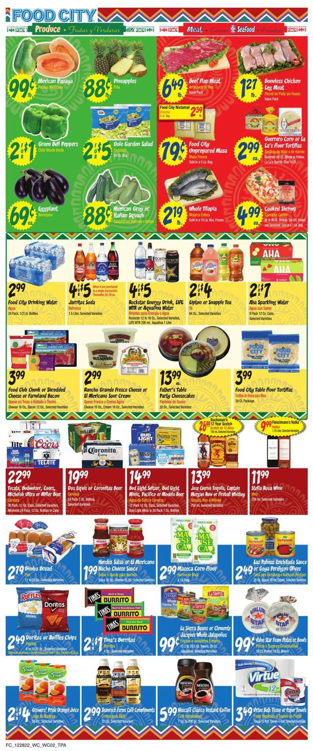 Food City Ad from 12/28/2022