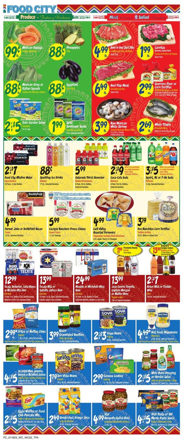 Food City Ad from 01/18/2023
