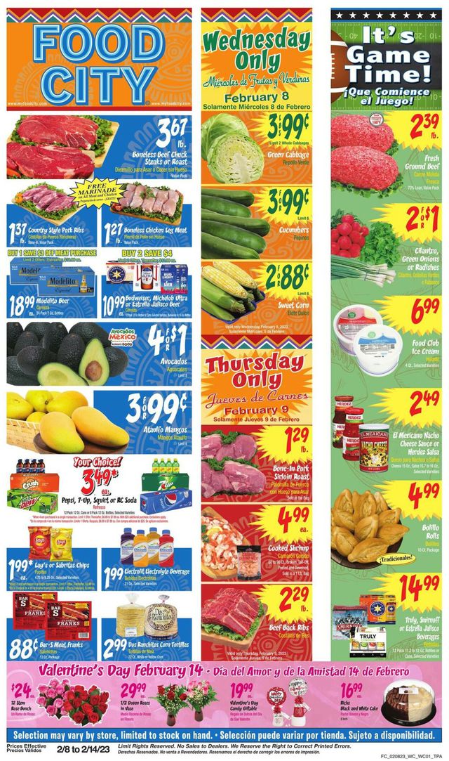 Food City Ad from 02/08/2023
