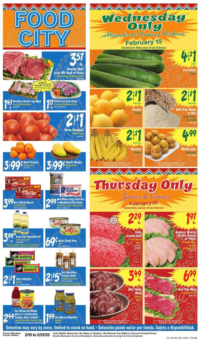 Food City Ad from 02/15/2023