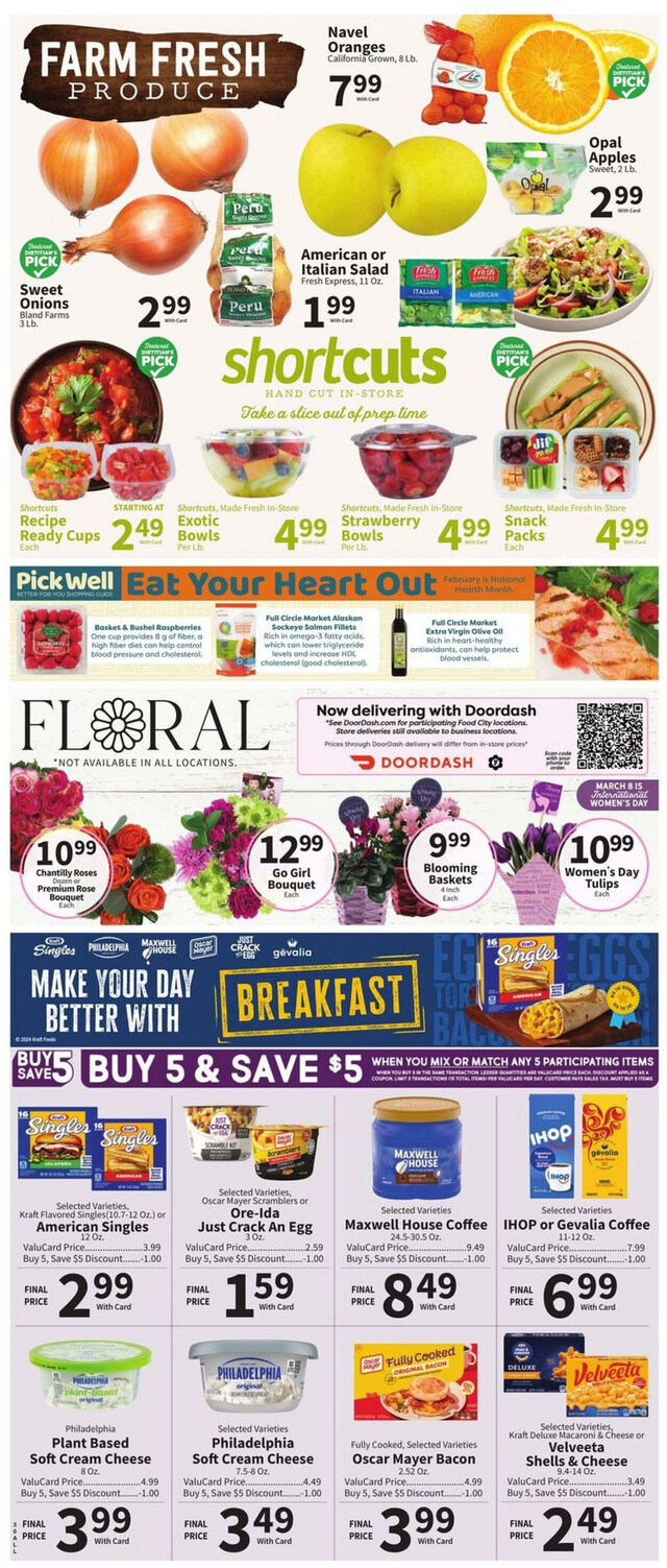 Food City Ad from 02/28/2024