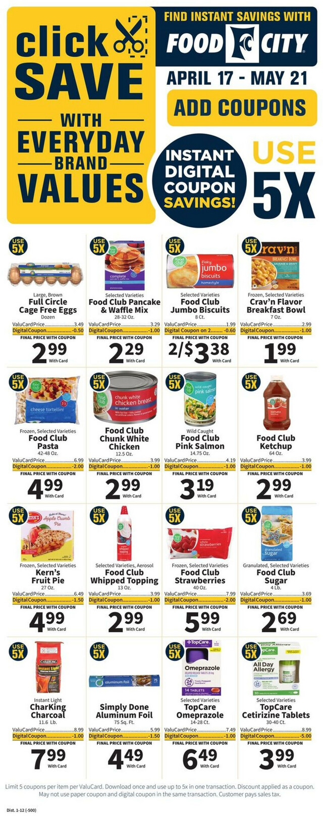 Food City Ad from 04/17/2024