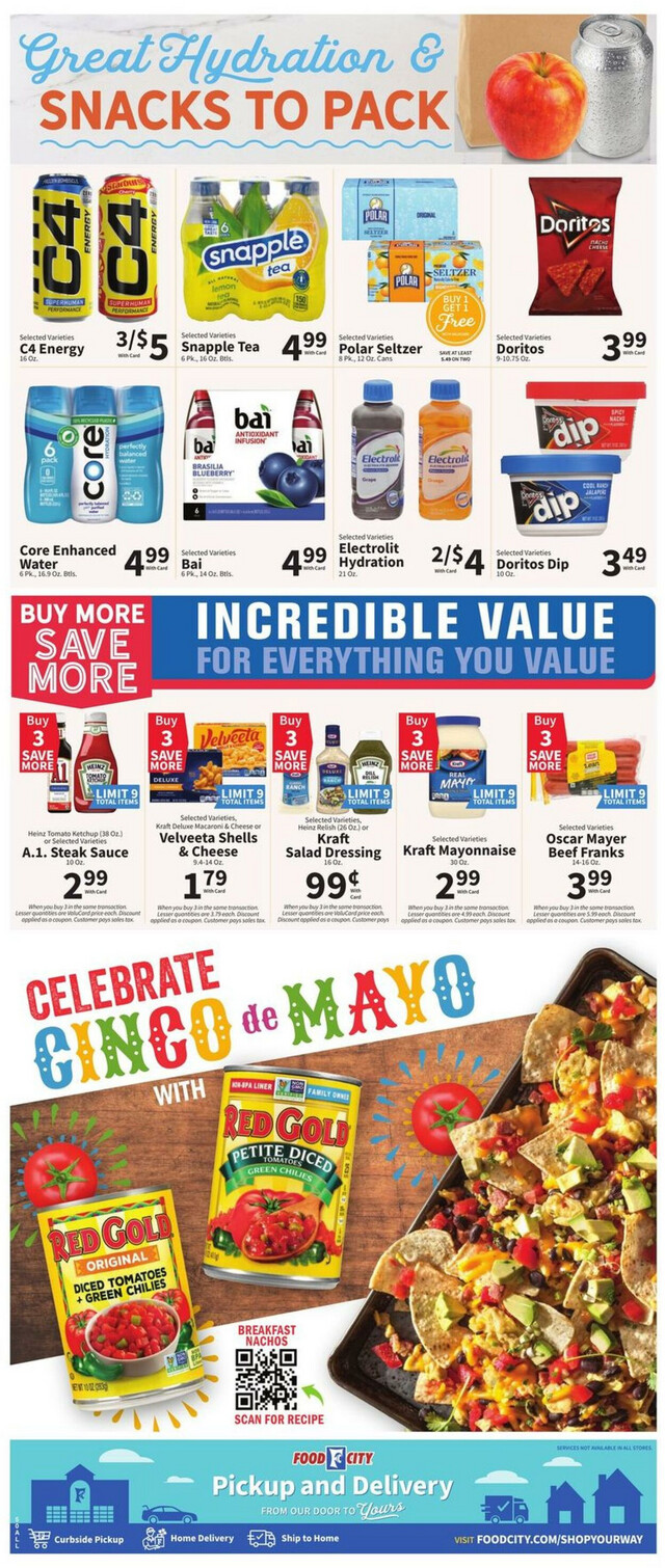 Food City Ad from 05/01/2024