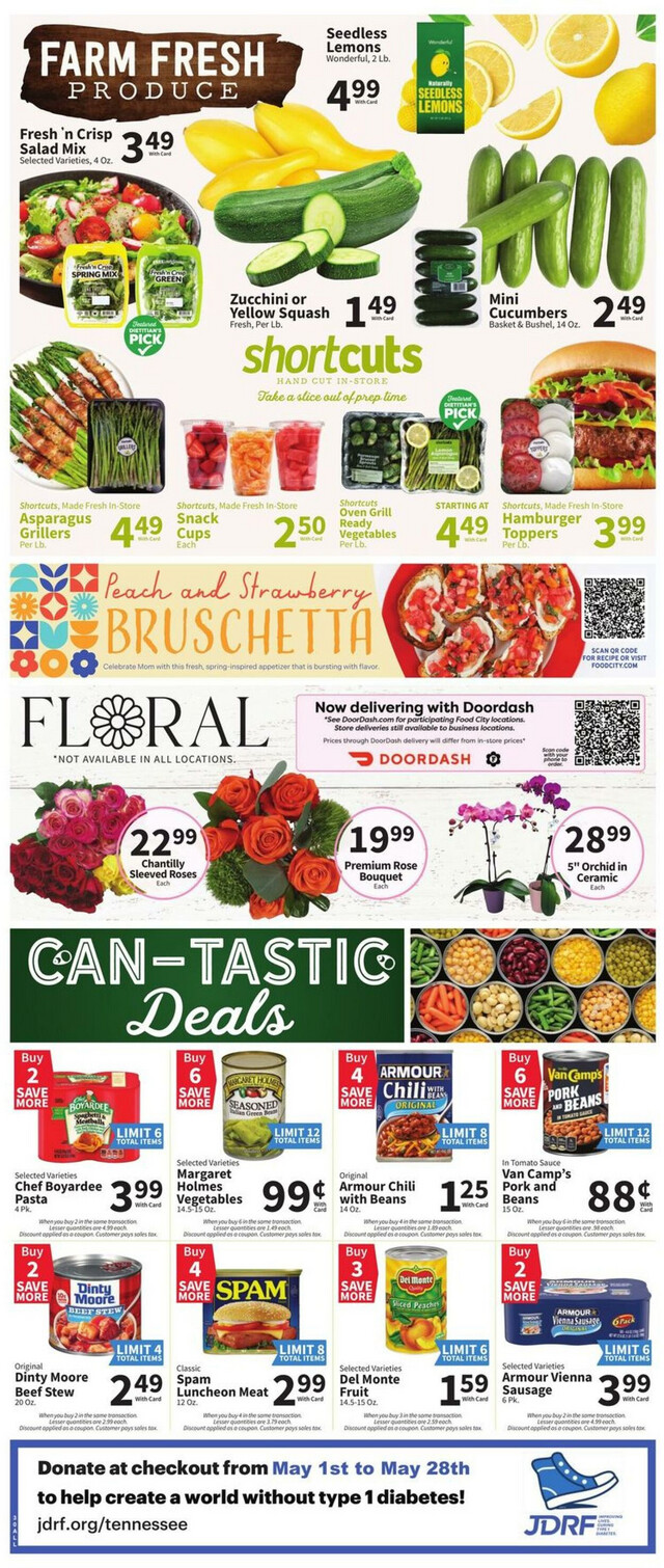 Food City Ad from 05/08/2024