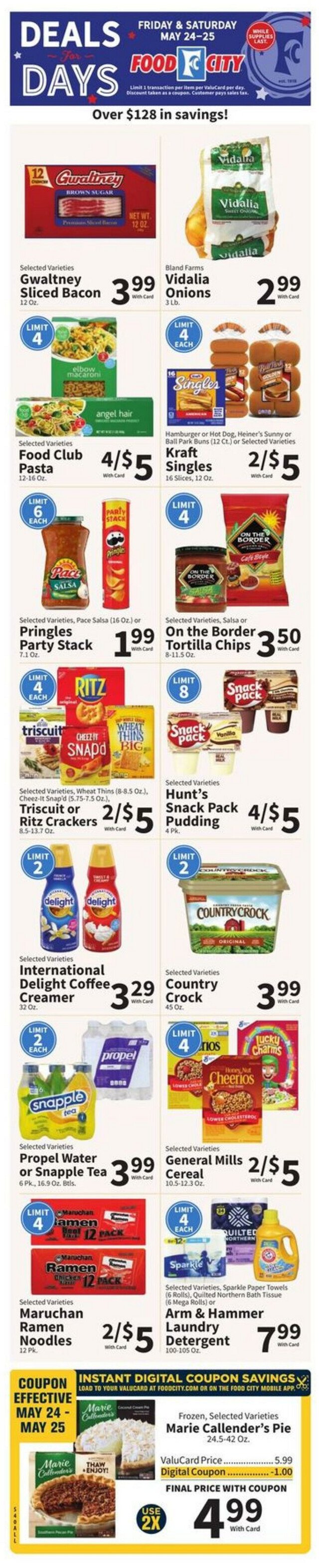 Food City Ad from 05/22/2024