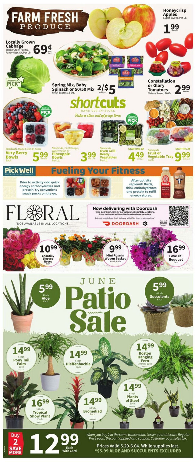 Food City Ad from 05/29/2024