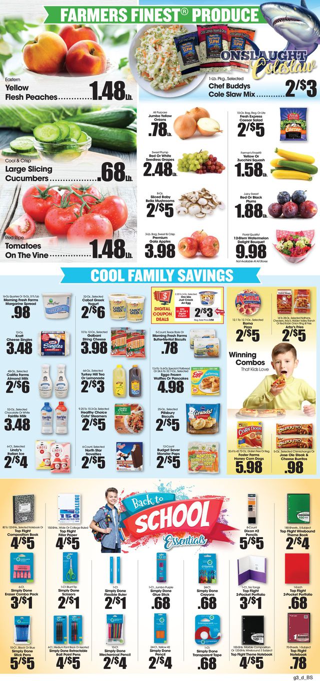 Food King Ad from 07/29/2020