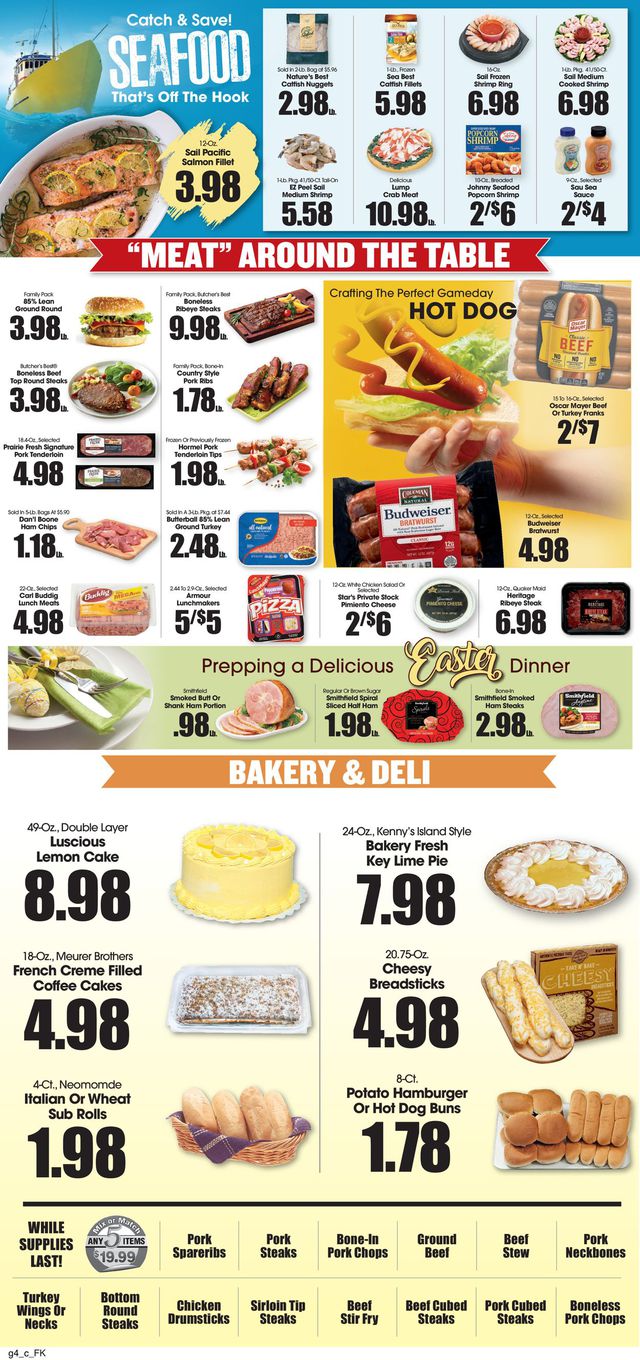 Food King Ad from 03/24/2021