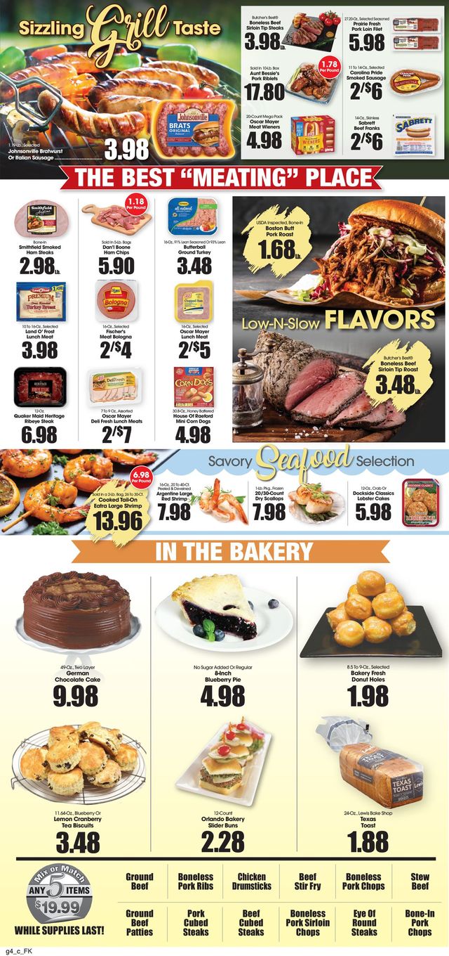 Food King Ad from 05/19/2021