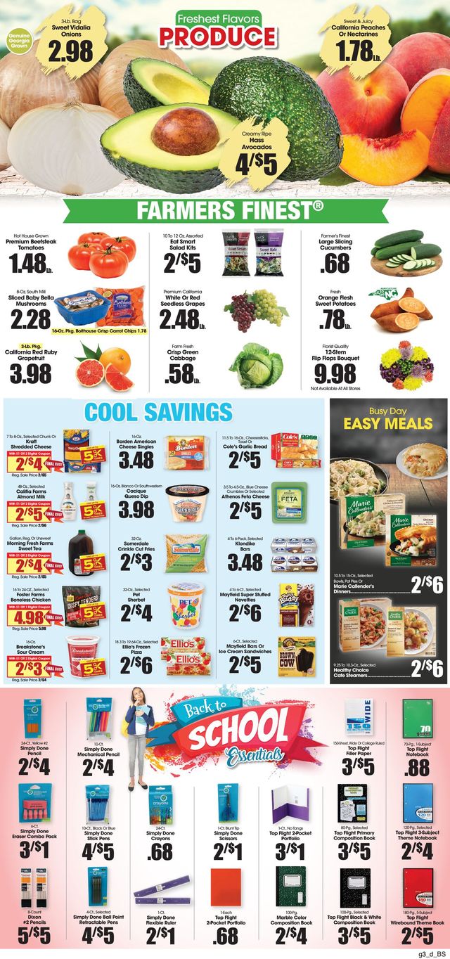 Food King Ad from 07/28/2021