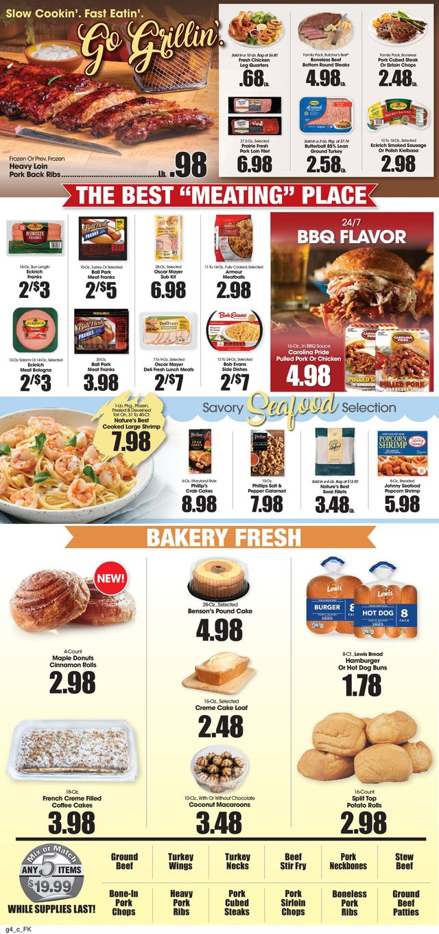 Food King Ad from 08/11/2021