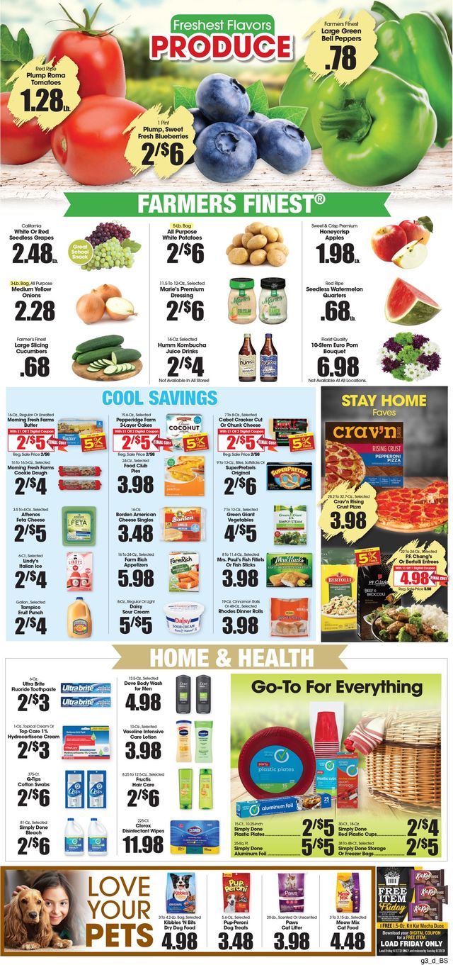 Food King Ad from 08/25/2021