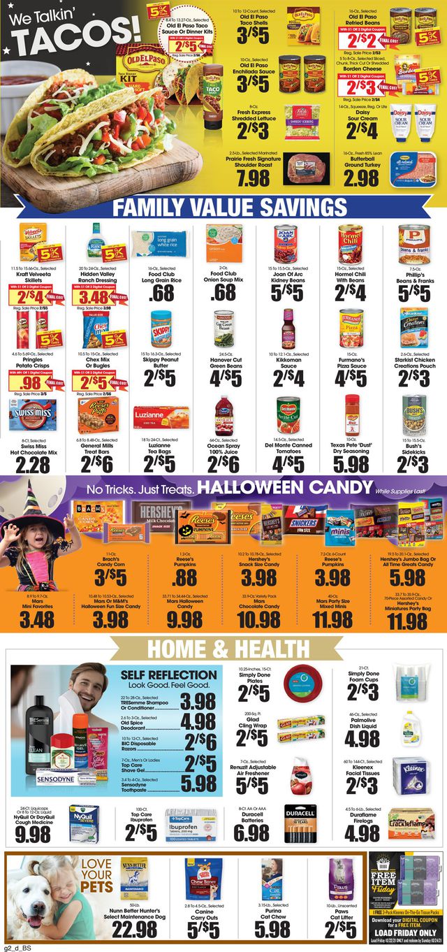 Food King Ad from 10/20/2021