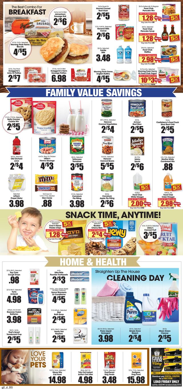 Food King Ad from 02/23/2022