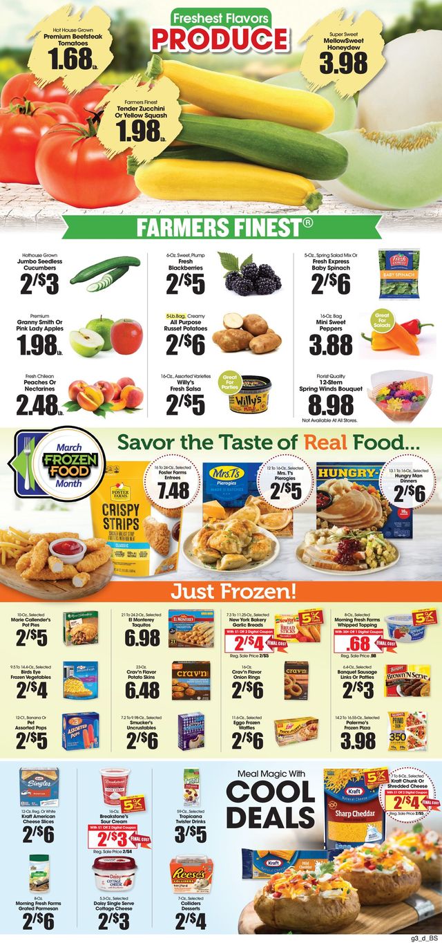 Food King Ad from 03/02/2022
