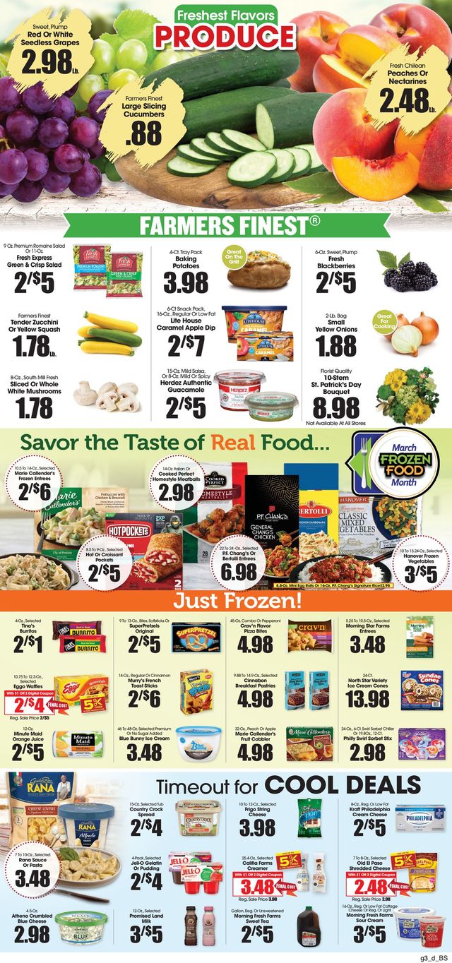 Food King Ad from 03/16/2022