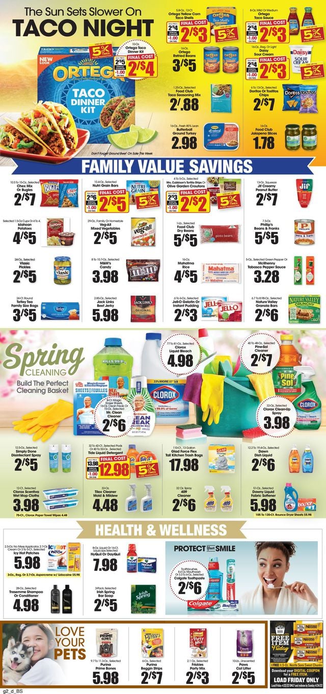 Food King Ad from 04/20/2022