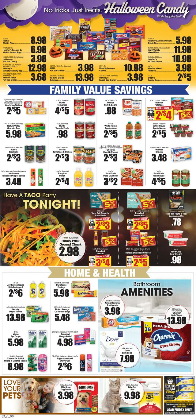 Food King Ad from 10/19/2022