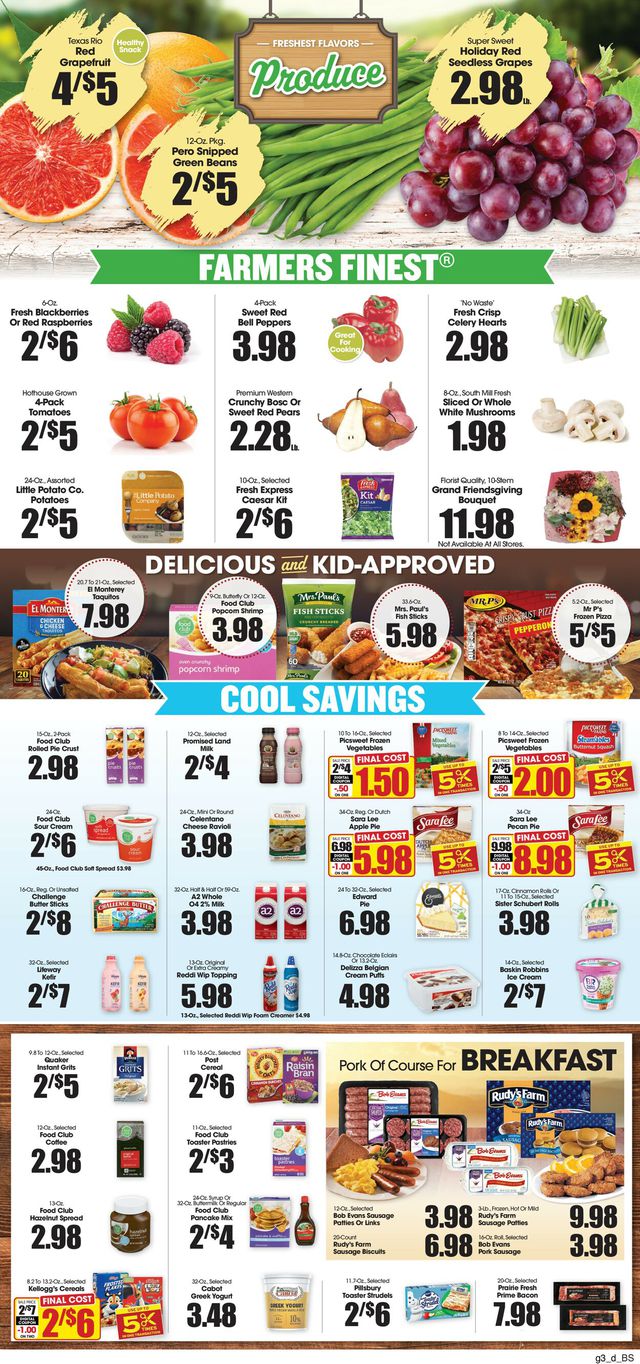 Food King Ad from 11/09/2022