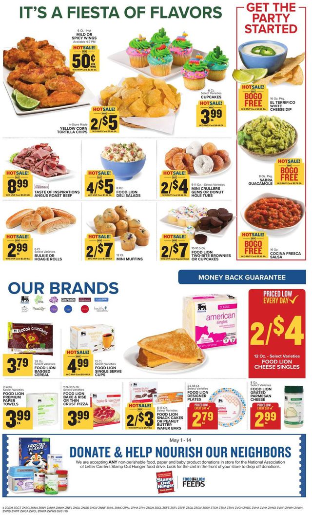 Food Lion Ad from 05/01/2019