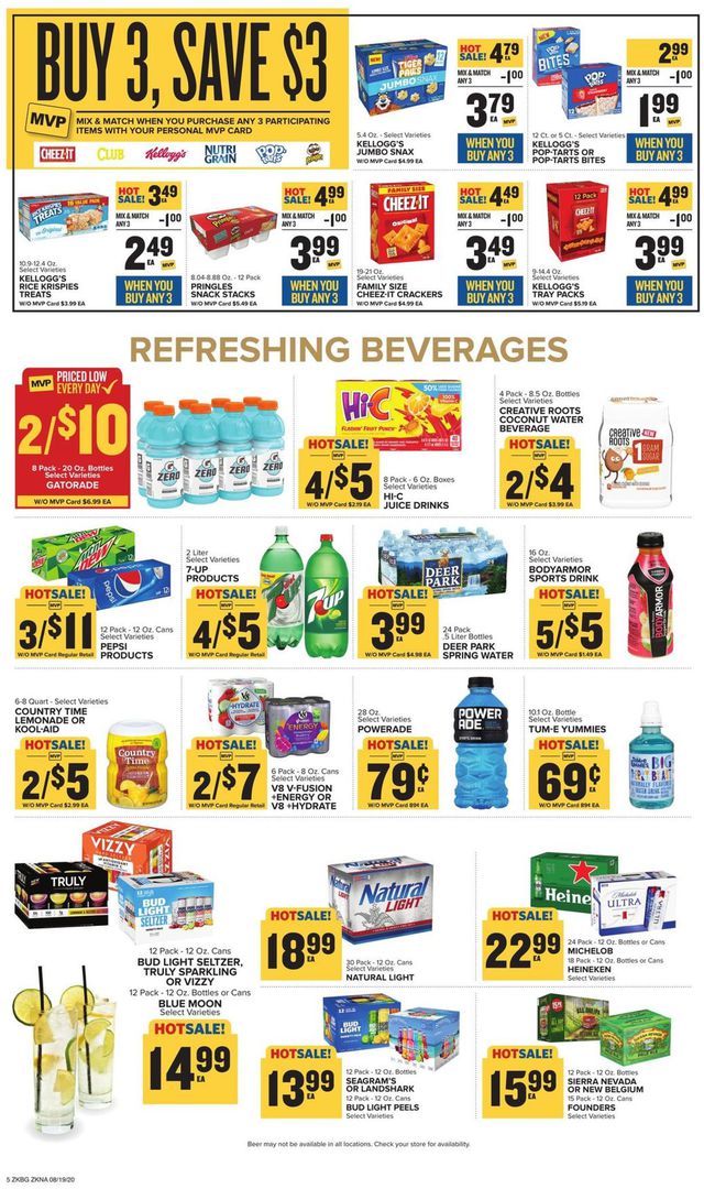 Food Lion Ad from 08/19/2020