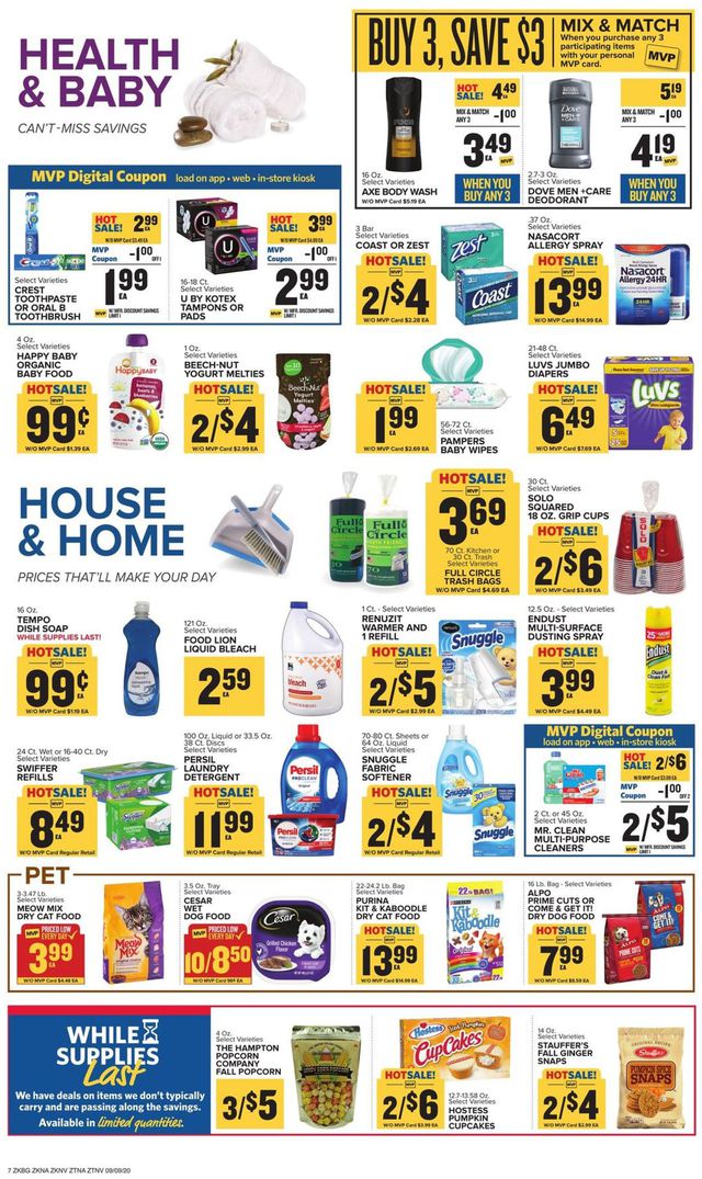 Food Lion Ad from 09/09/2020