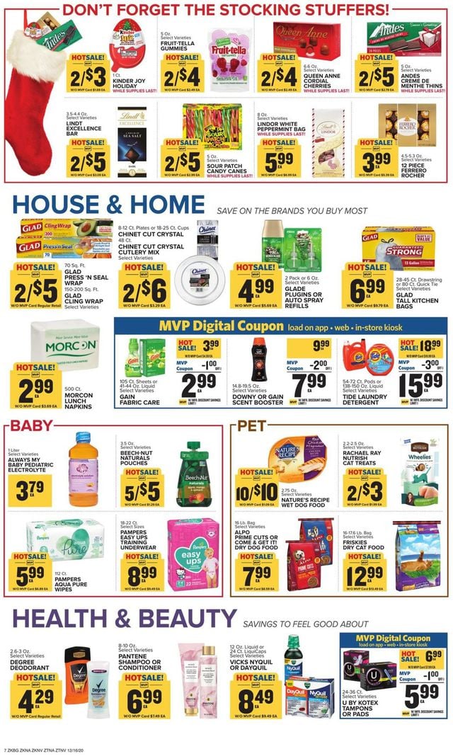 Food Lion Ad from 12/16/2020