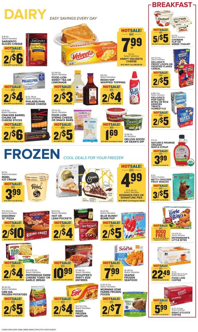 Food Lion Ad from 05/26/2021