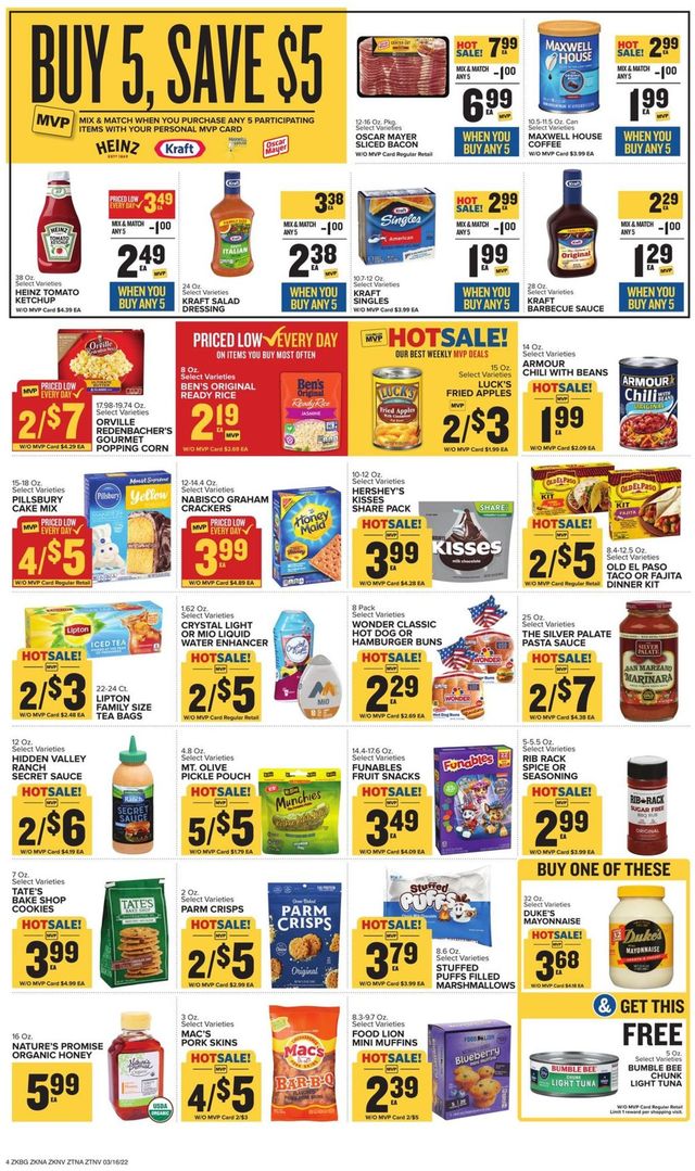 Food Lion Ad from 03/16/2022