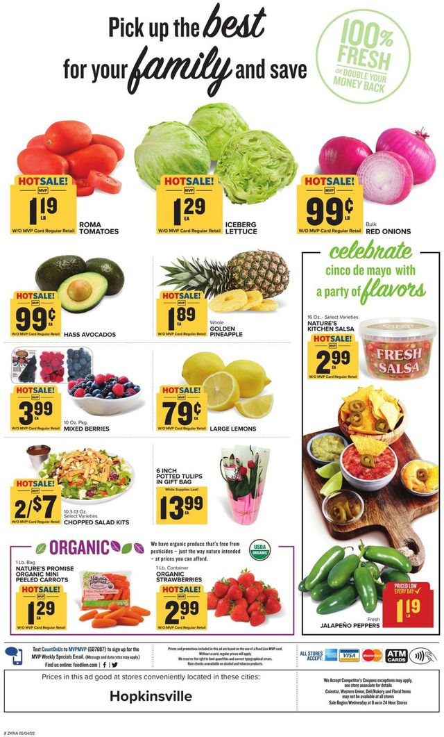 Food Lion Ad from 05/04/2022