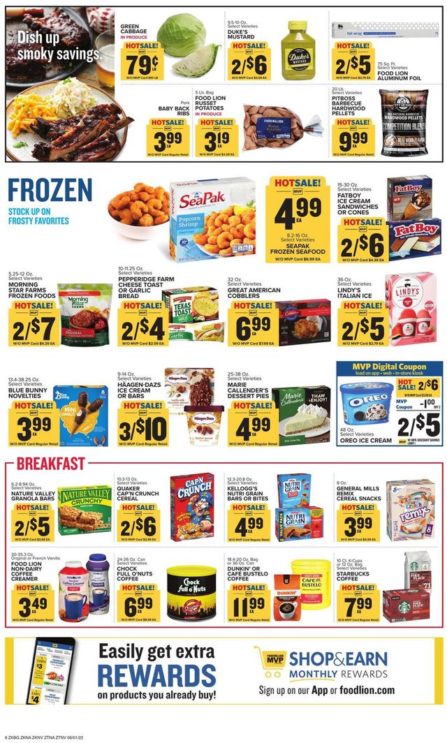 Food Lion Ad from 06/01/2022