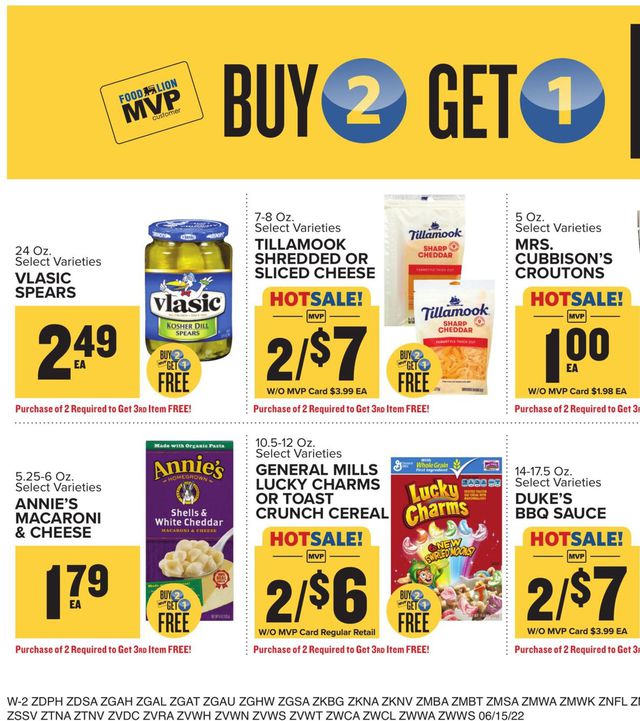 Food Lion Ad from 06/15/2022