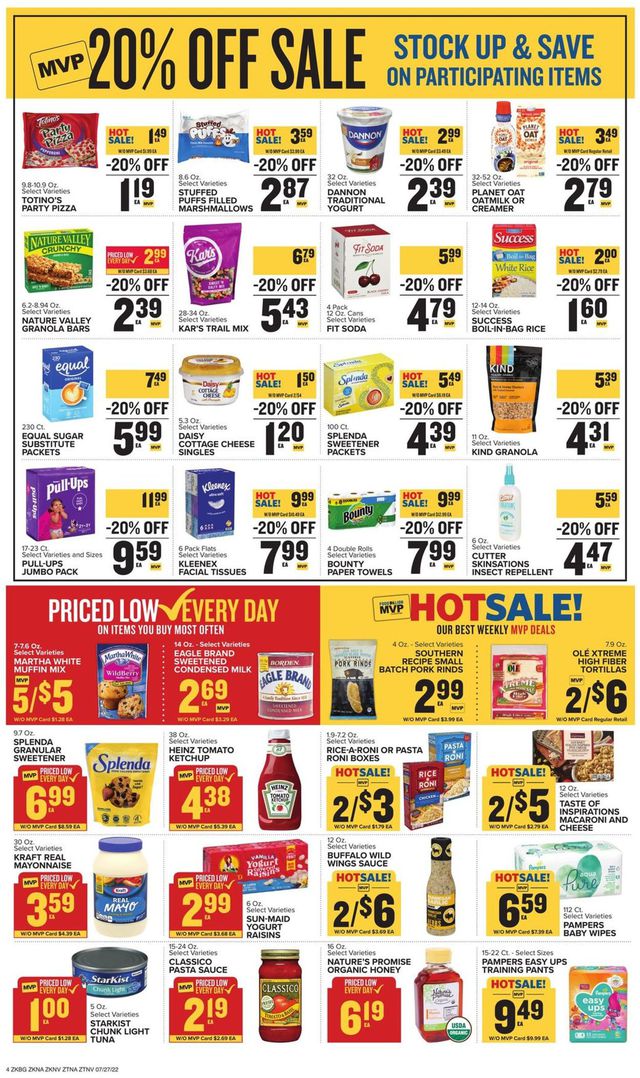 Food Lion Ad from 07/27/2022