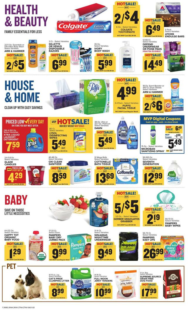 Food Lion Ad from 09/21/2022