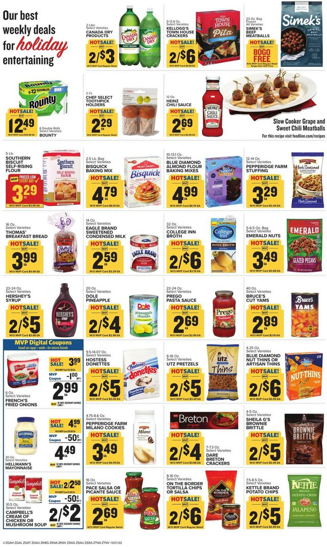 Food Lion Ad from 12/21/2022