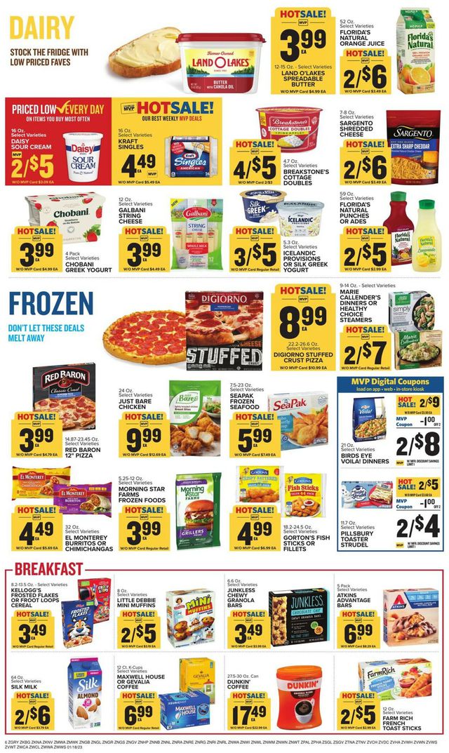 Food Lion Ad from 01/18/2023