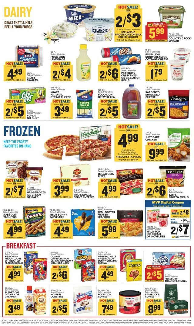 Food Lion Ad from 04/12/2023