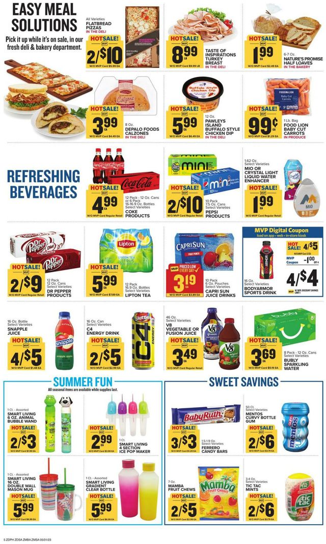 Food Lion Ad from 05/31/2023